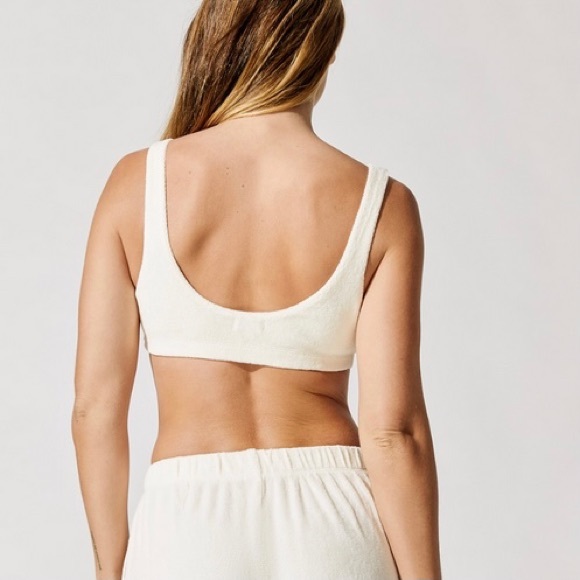 DONNI Terry Bralette Top Beach Cover-up Carbon38 - Picture 7 of 7